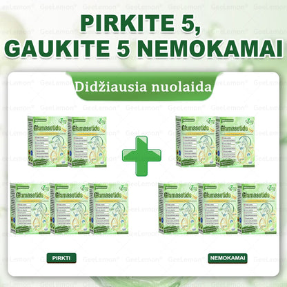 🎁 Liko tik 5 dėžutės! Dabar suteikiame papildomą 50 % nuolaidą! Būkite žvalūs ir sveiki. Jei nepasinaudosite proga dabar, kita galimybė bus tik kitais metais!