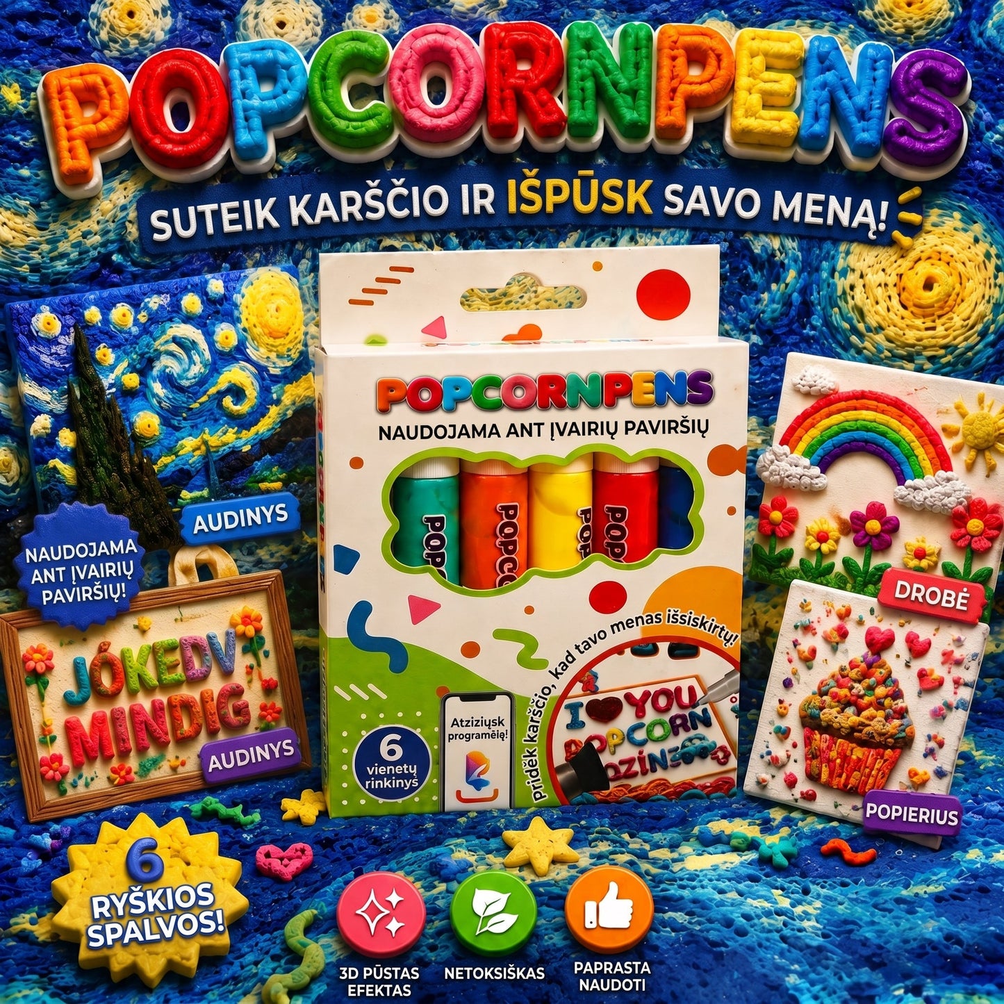 🎉 TIK ŠIANDIEN – IŠSKIRTINIS PASIŪLYMAS! 🔥 Pridėkite dar vieną FFBSI® akvarelinių rašiklių rinkinį ir gaukite NET 50% NUOLAIDĄ! 🎨✨ ⭐ Daugiau spalvų, daugiau kūrybos – už pusę kainos! ⏰ Nepraleiskite – pasiūlymas galioja ribotą laiką!